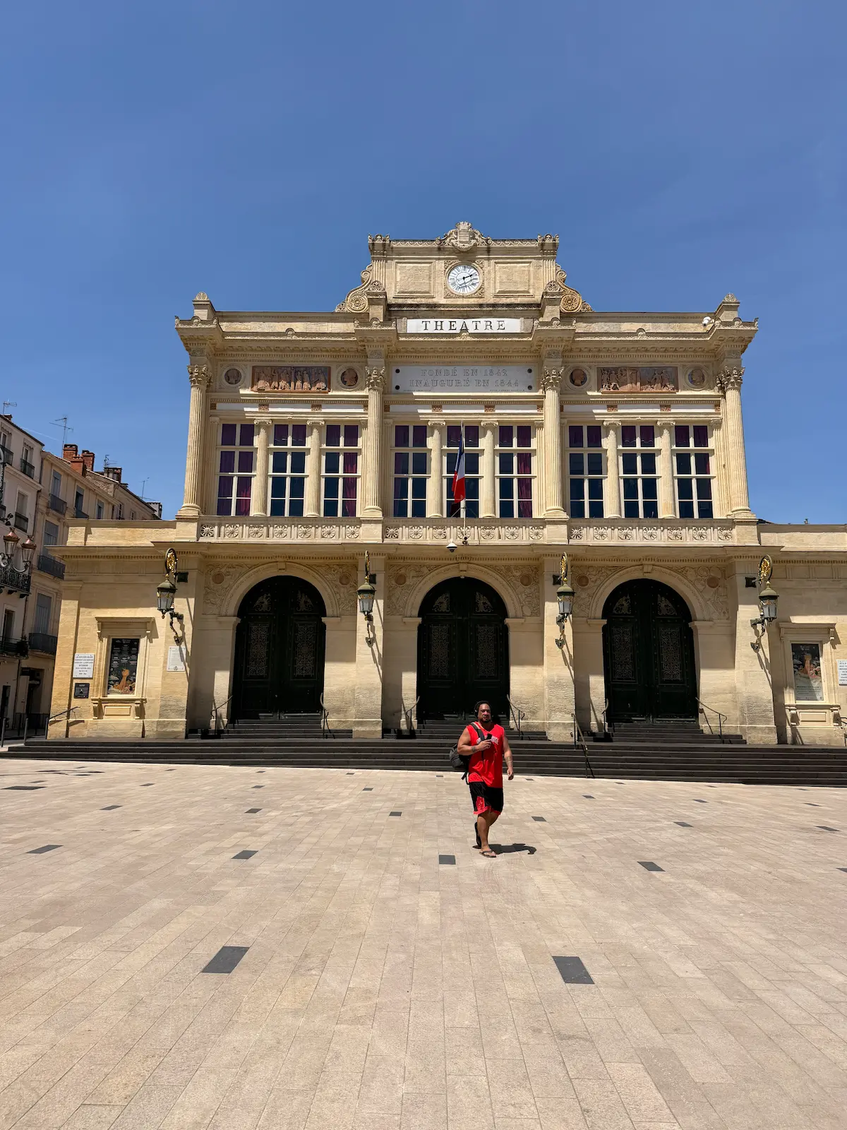 Beziers town hall france langudoc roussillon