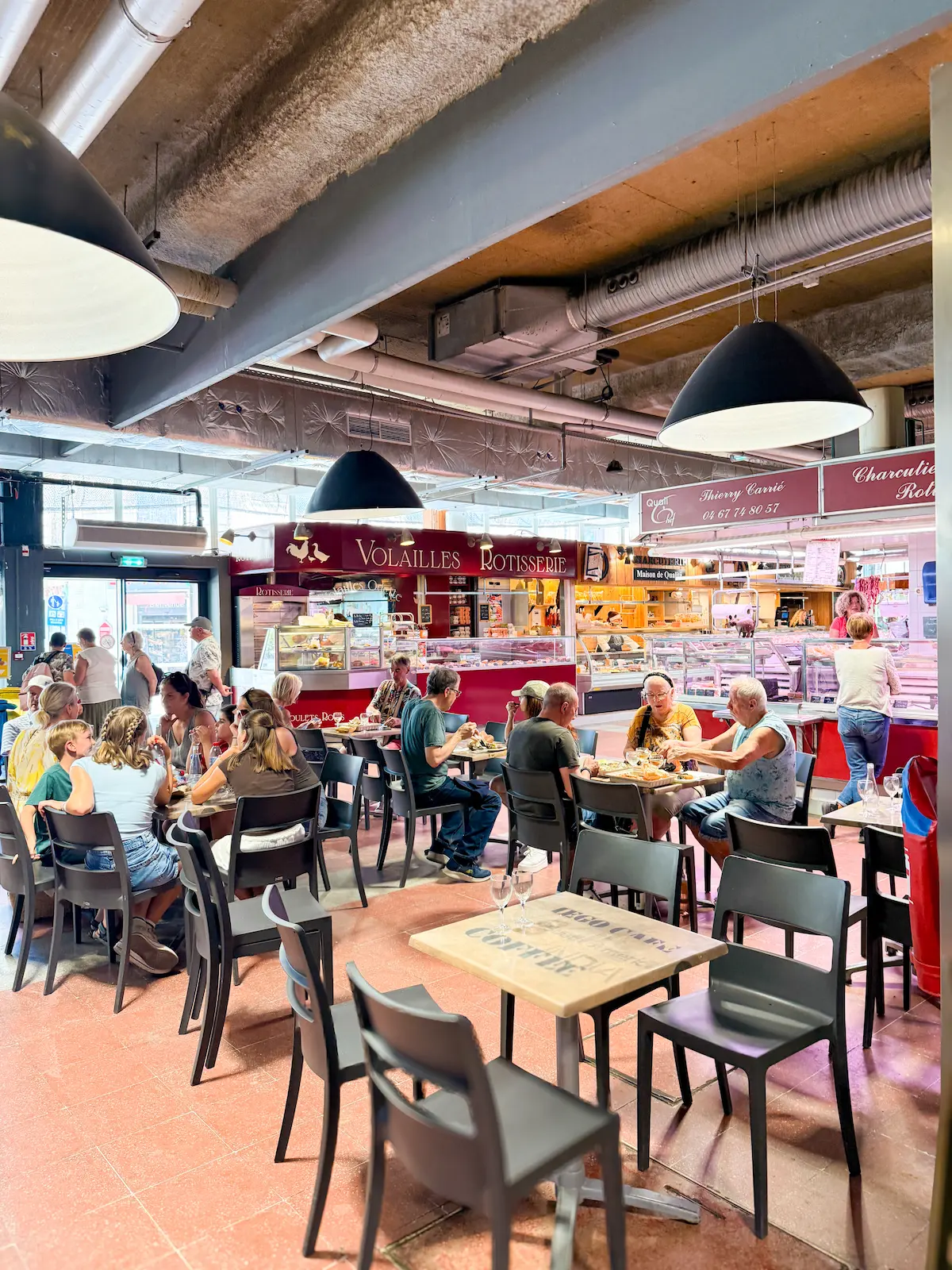 Les Halles de Sete Eurocamp review le castellas where to eat france