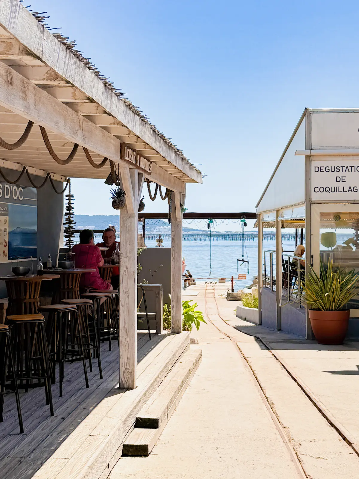 Les jardins d'oc bouzigues moules oysters