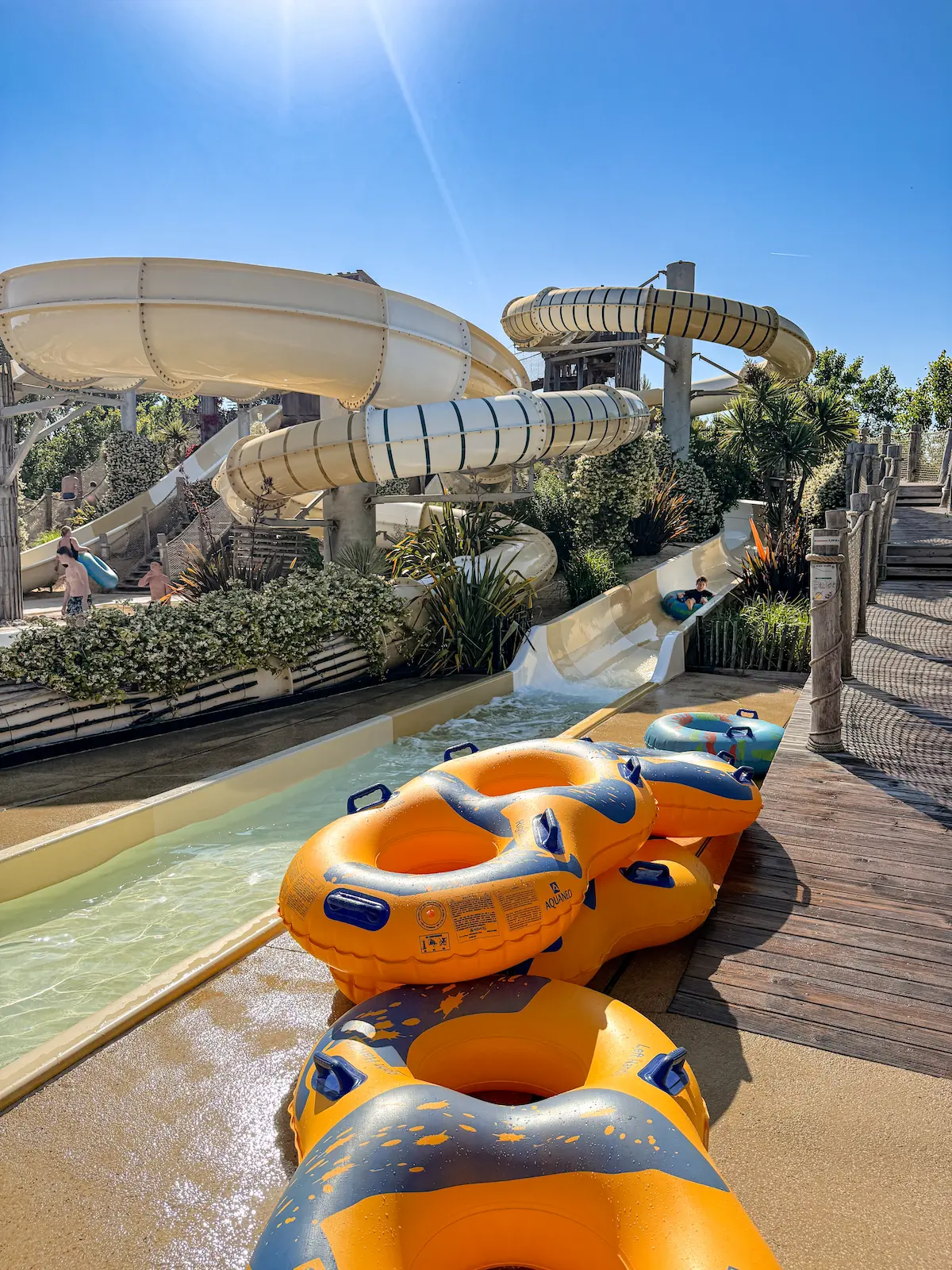 Serignan Plage Eurocamp waterslide 