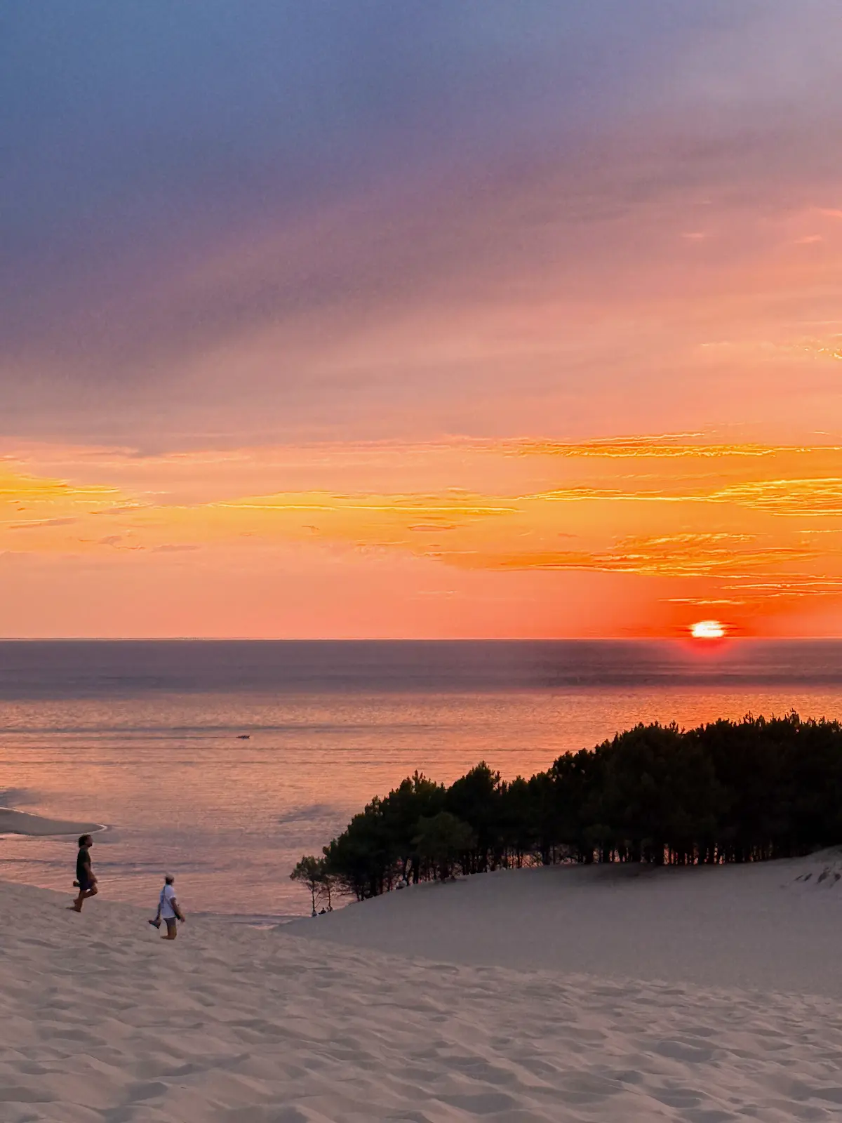 Dune du Pilat at sunset, Arcachon France