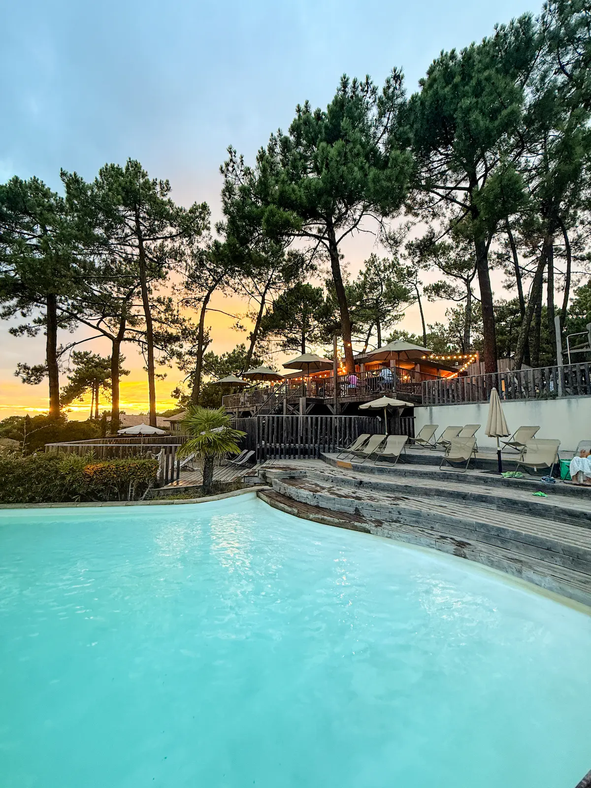 Huttopia Arcachon France Swimming pool