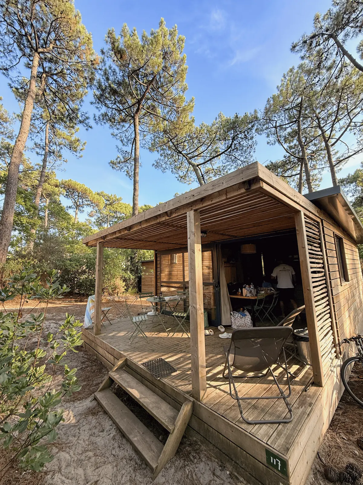 Huttopia Arcachon France Chalet evasion