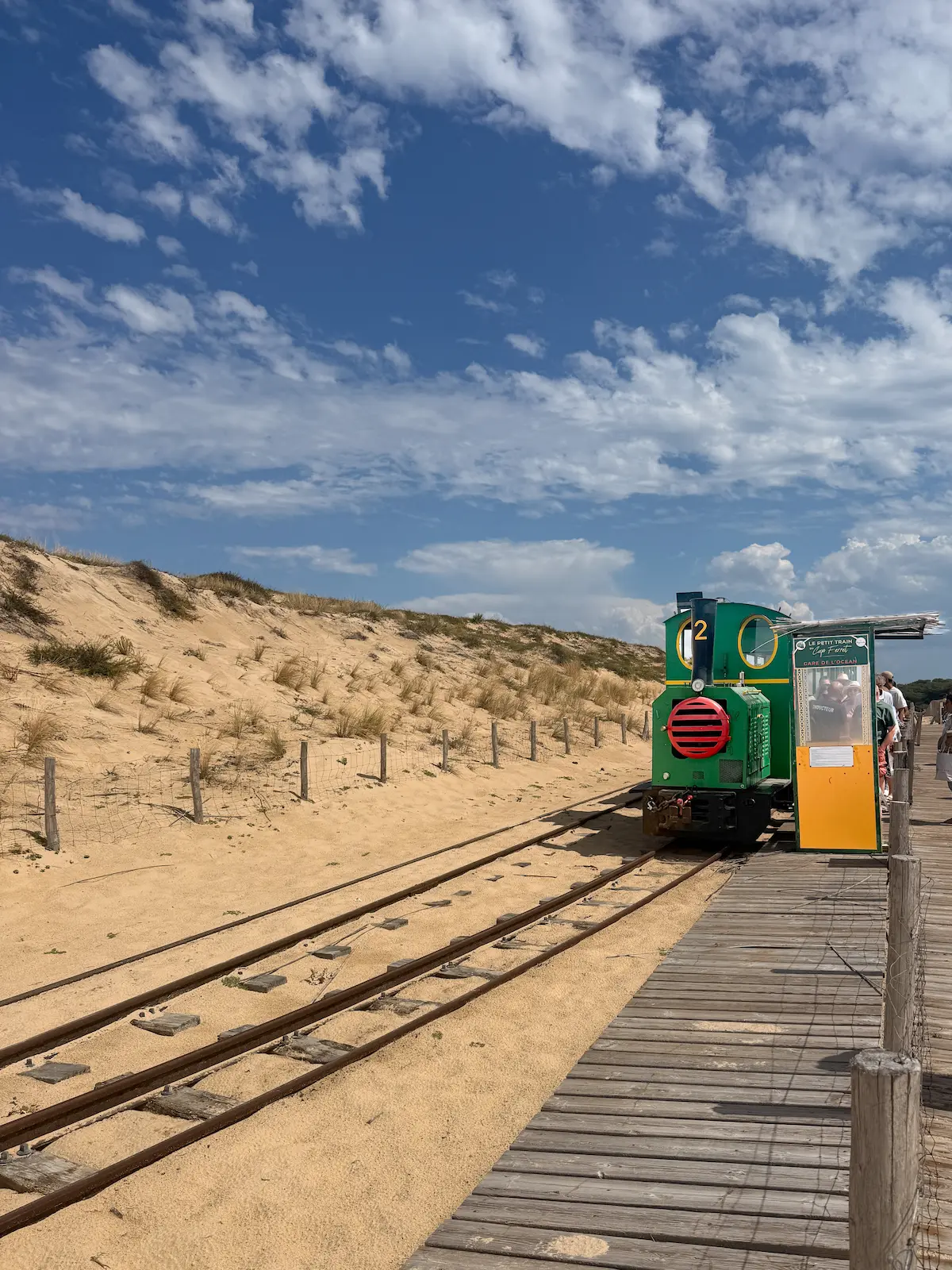 Le Petit Train du Cap Ferret Plage d'Horizon Arcachon France
