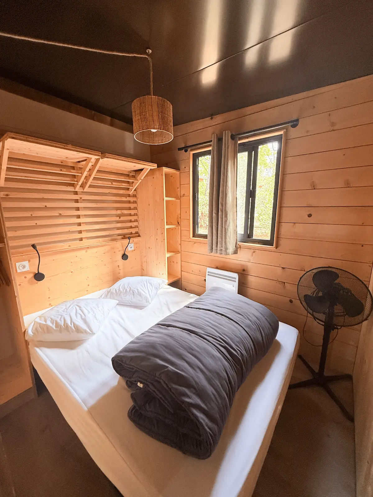 Bedrooms Chalet Evasion Huttopia Arcachon France