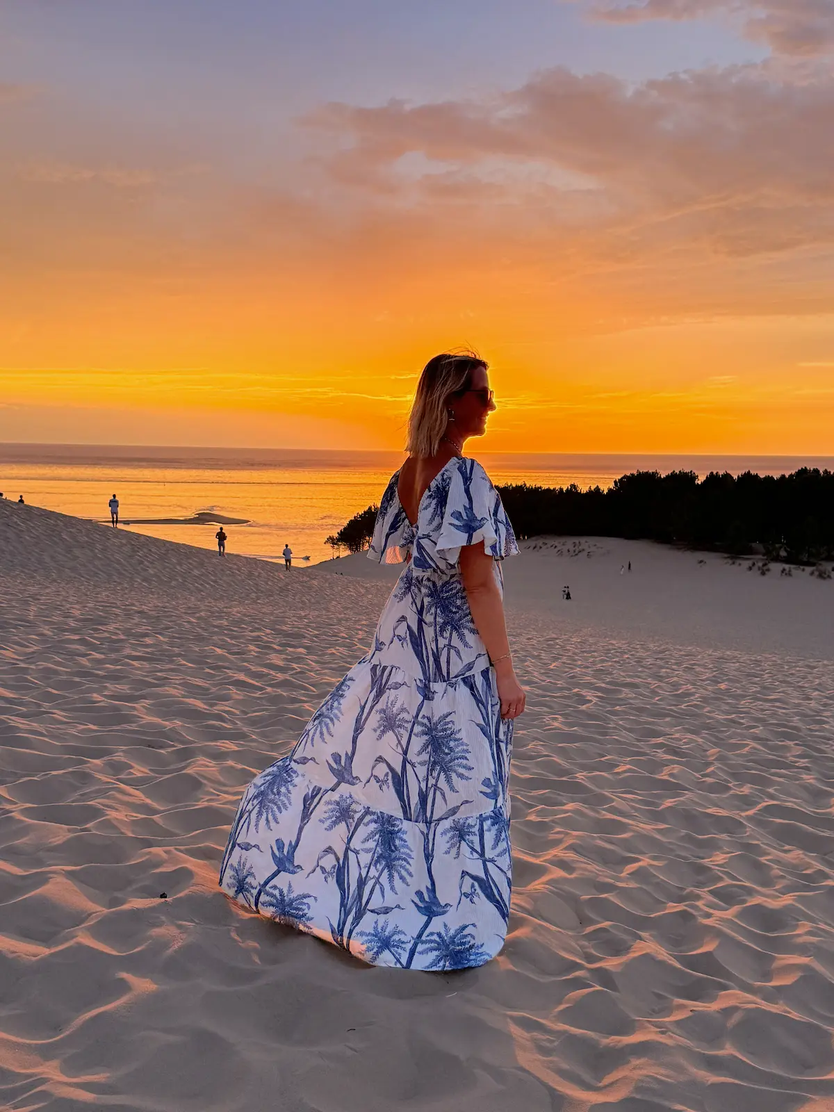 Dune du Pilat at sunset, Arcachon France