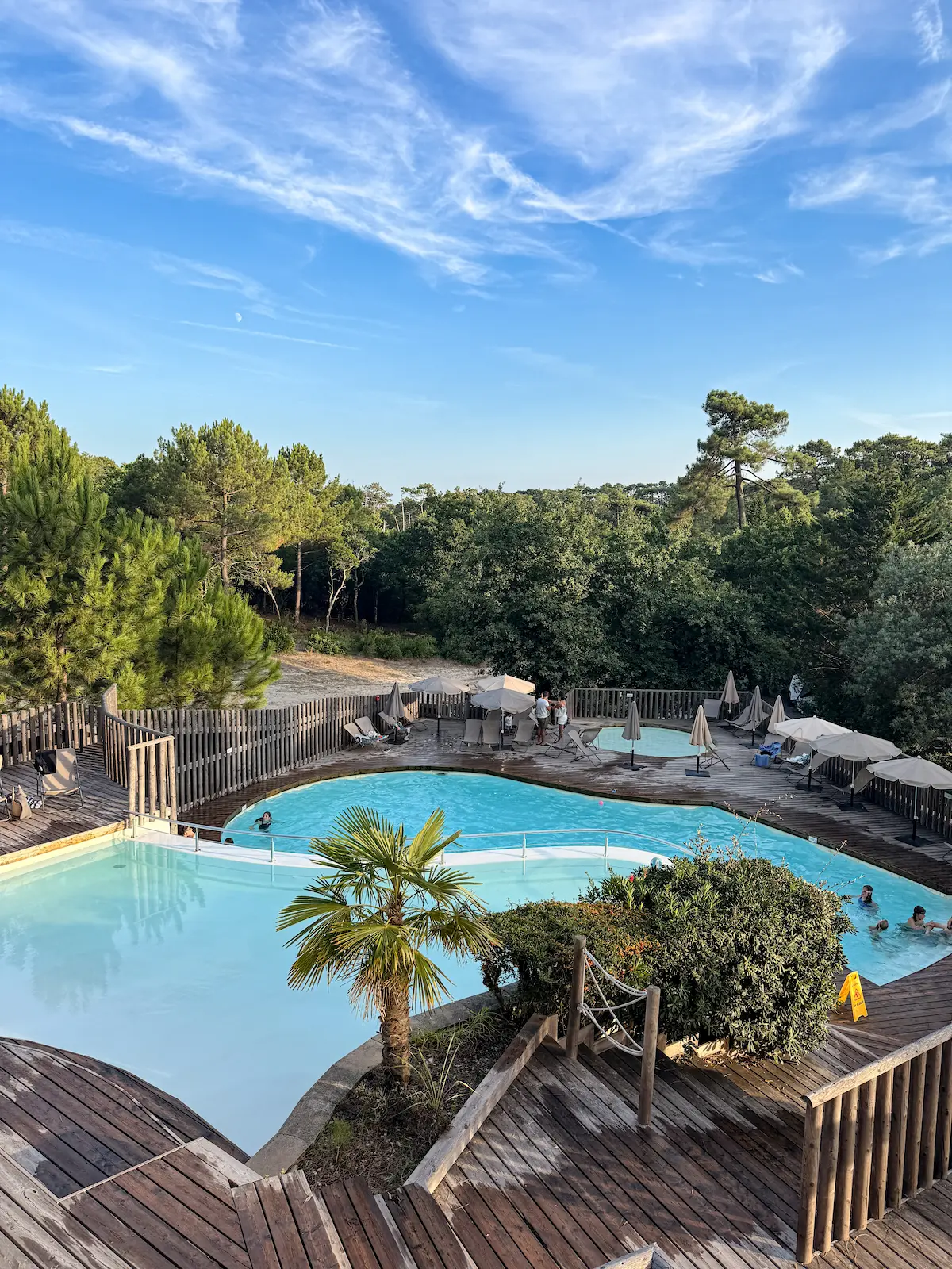 Huttopia Arcachon France swimming pool