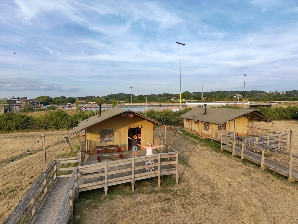 The Camp at The Wave Bristol safari tent